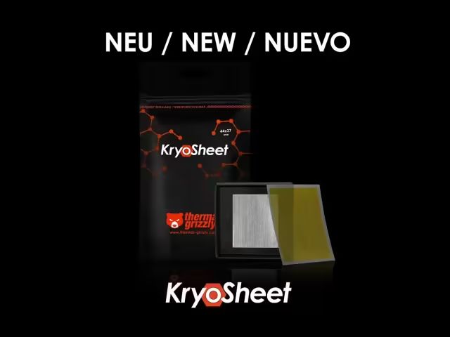 專為RTX5090顯示卡而來，暴力熊推出GB202核心適用KryoSheet石墨烯導熱墊