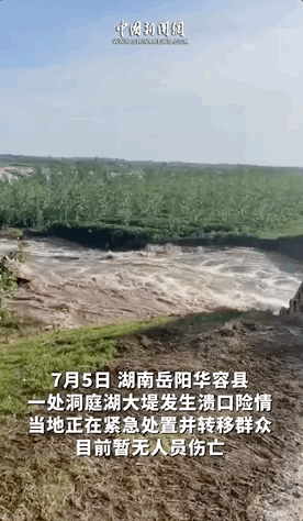 洞庭湖決堤後的77個小時，這5755人的故事應該被看見