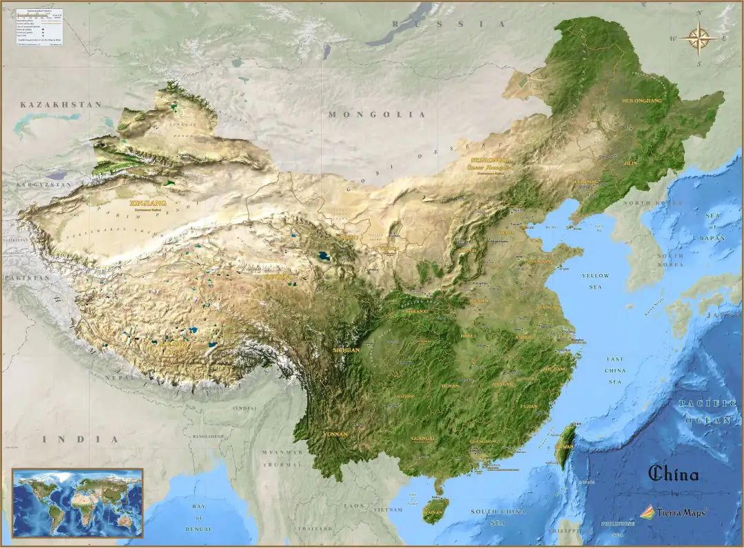 中國地緣VS美國地緣，誰才是真正的天選之子？​
