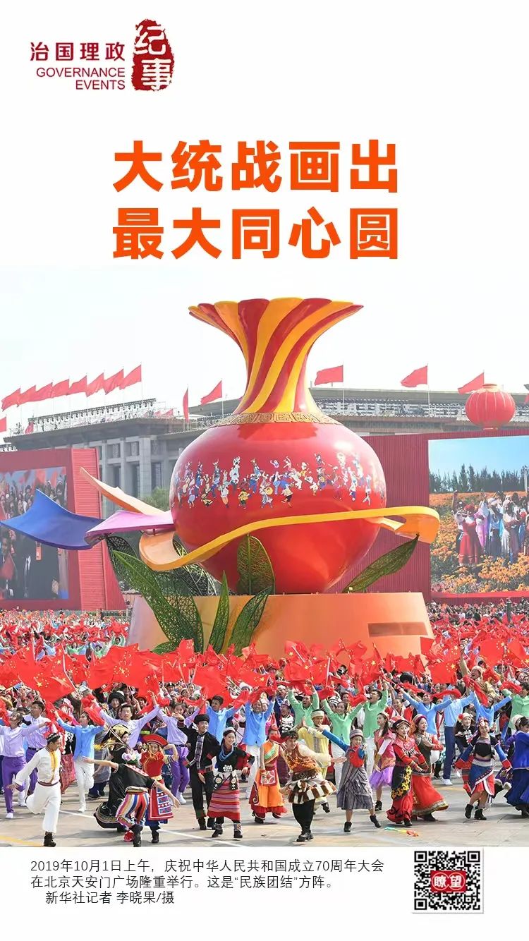瞭望·治國理政紀事丨大統戰畫出最大同心圓