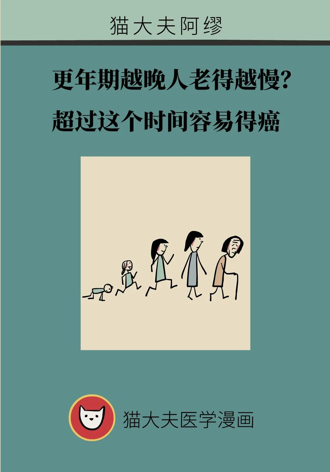 更年期越晚人老得越慢？超過這個時間容易得癌