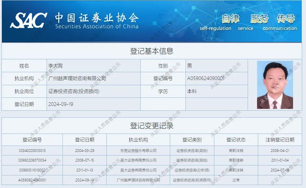 李大霄，突發！！！