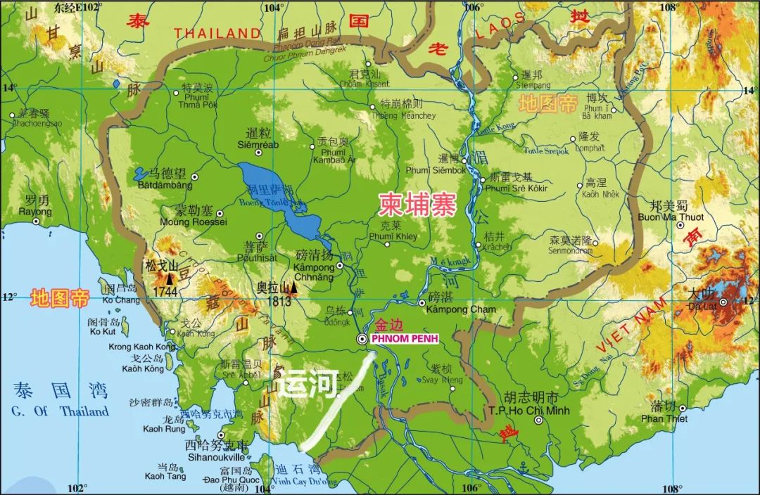 柬埔寨修運河，越南和美國為何反對？