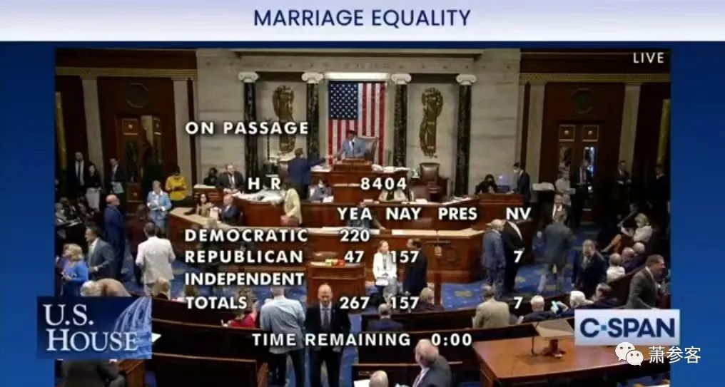 我們趕緊行動：阻止參議院透過“保護同性婚姻的法案”！儘管可恥的47位共和黨眾議員支援