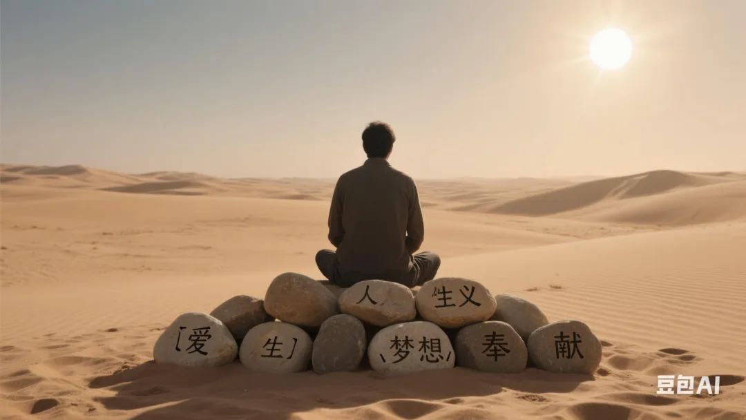 尋找人生意義這件事情，在當下比賺錢重要得多