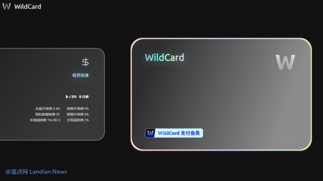 虛擬卡WildCard即日起停止服務無法退款