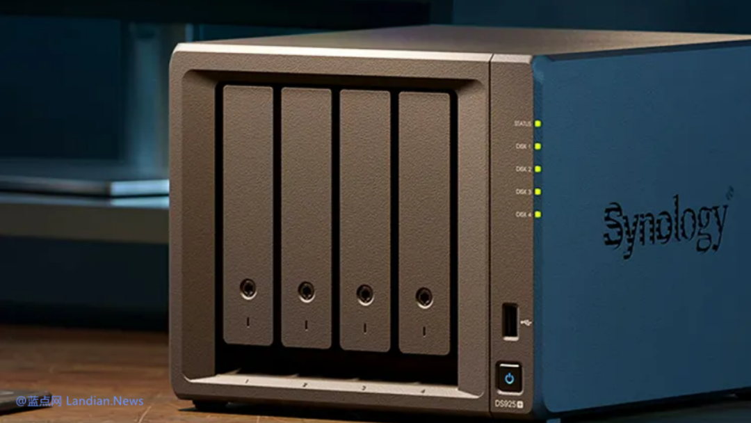 群暉釋出DS925+NAS採用AMD處理器和雙2.5GbE網口售價4999元