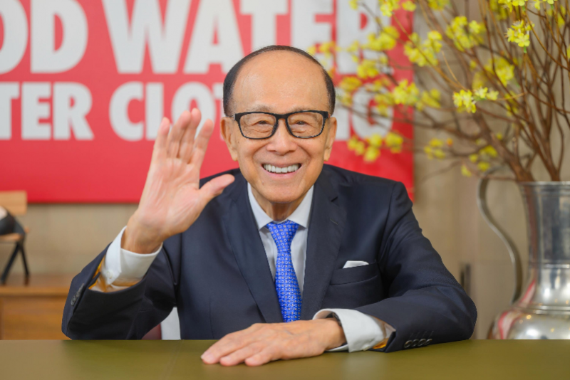李嘉誠，最新公開露面！