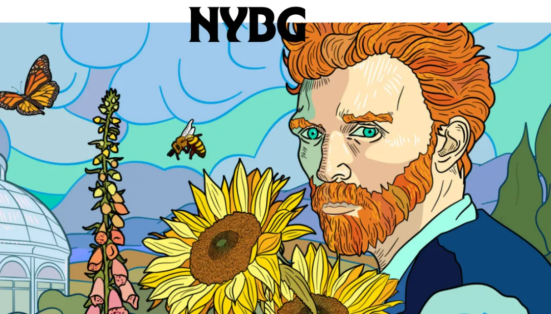 紐約植物園2025夢幻新展！沉浸式走入“梵高向日葵花園”！還有無人機演出“梵高星月夜”！