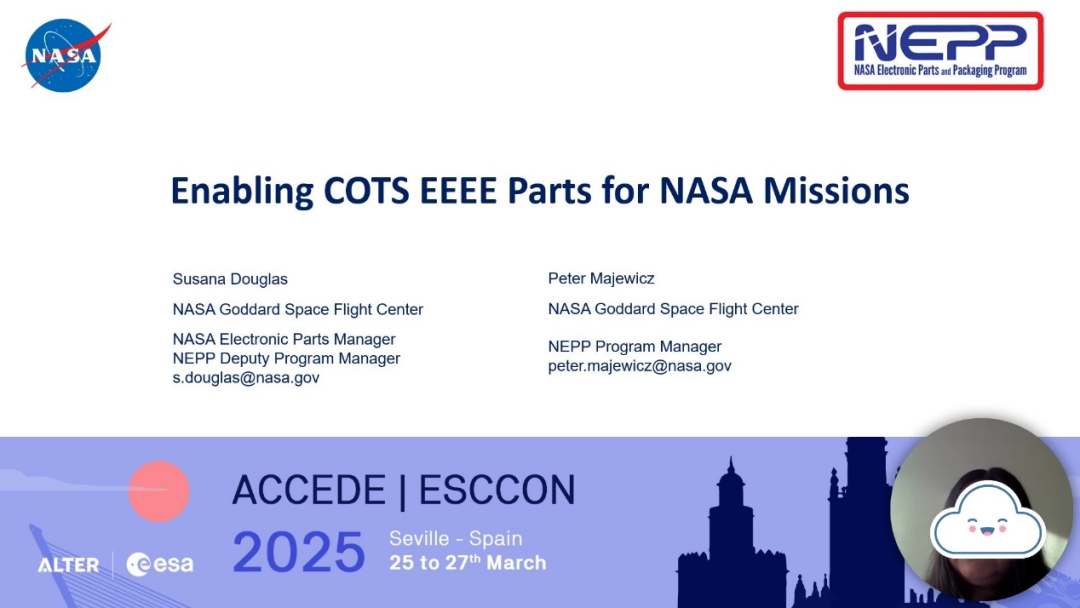 NASA在航天任務中推進應用COTS元器件的最新政策（完整演講稿）