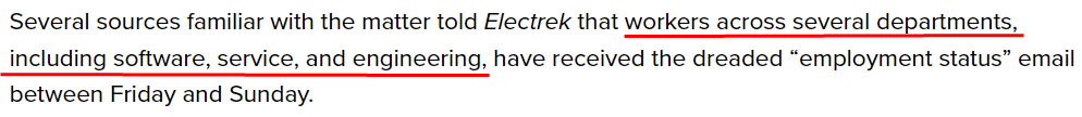 又一輪！Tesla連續第四個週末進行裁員…