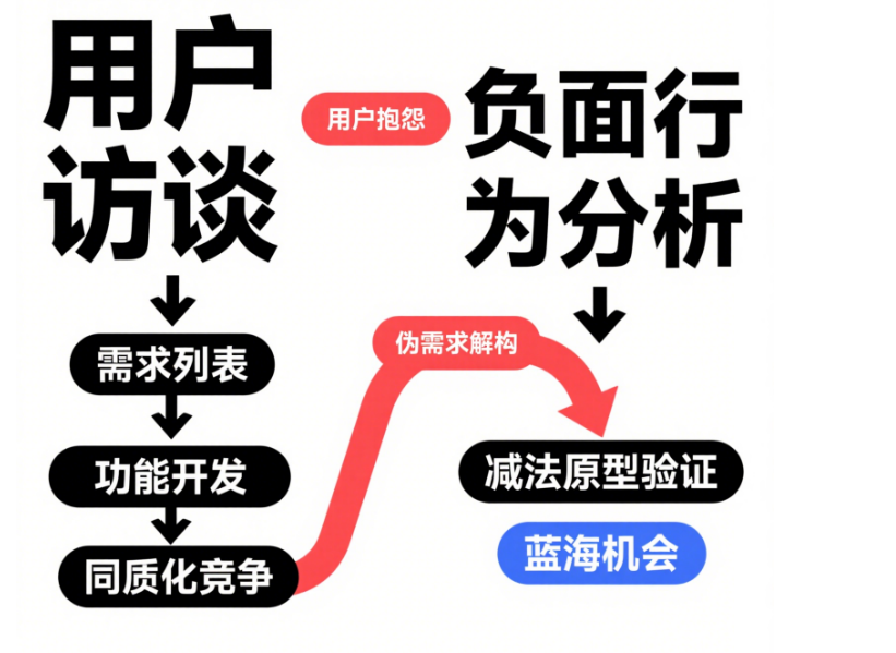 逆向需求挖掘法：產品經理打破內卷的“破壁刀”