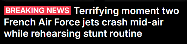 恐怖墜機！飛機對撞爆炸燒成火球砸地！客機半空故障警報狂響乘客哭求“活著回家”
