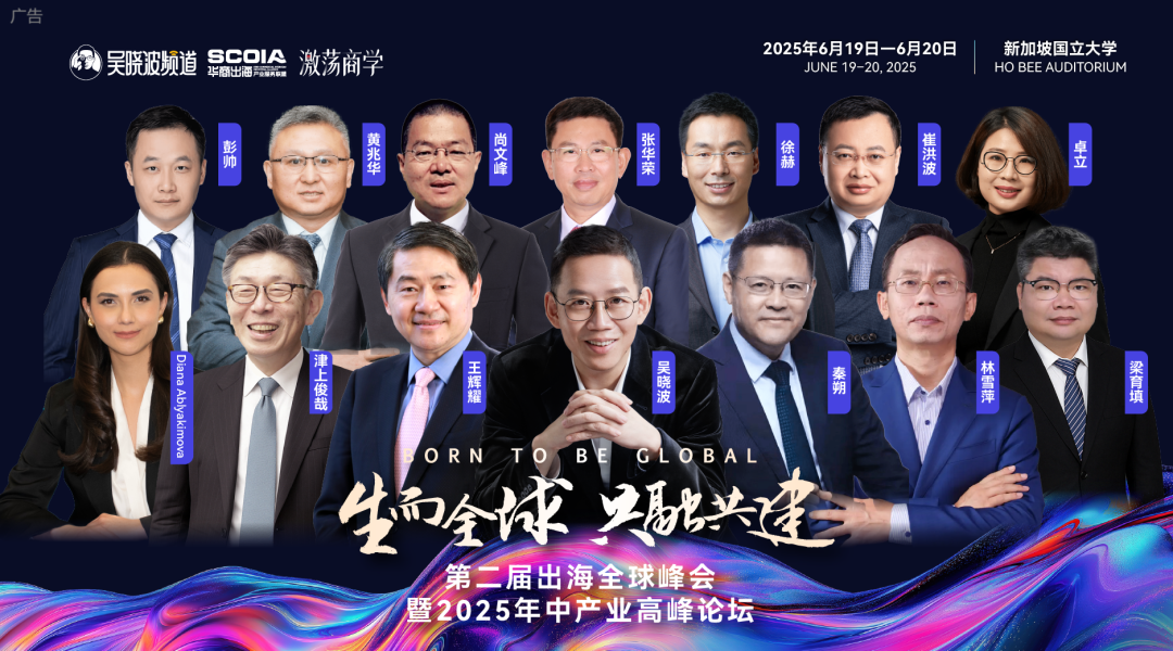 王輝耀：從“在中國”到“在世界”，中企全球化大有可為|出海峰會