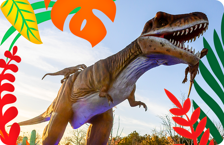 全美最大恐龍燈展空降紐約！沉浸式燈光秀+互動樂園，3小時不夠玩！