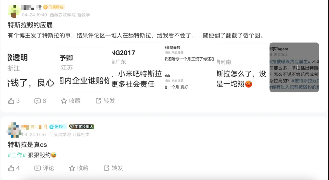 突發！特斯拉毀約應屆生offer！