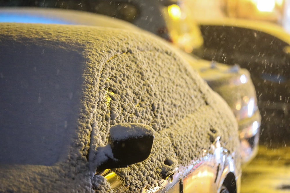 風雪中，歸鄉“險途”