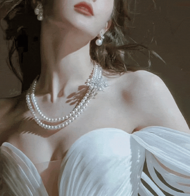 女人如果只能擁有一件珠寶，那一定就是珍珠…