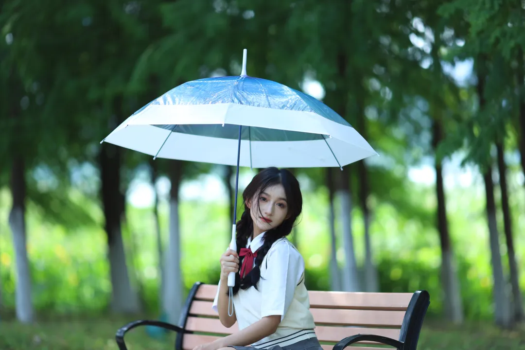 當我用起了日劇女主的透明傘…