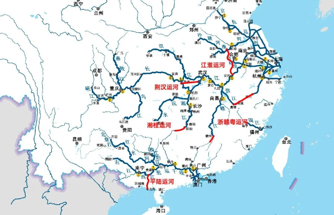 萬億大基建！中西部，正在拼命挖運河