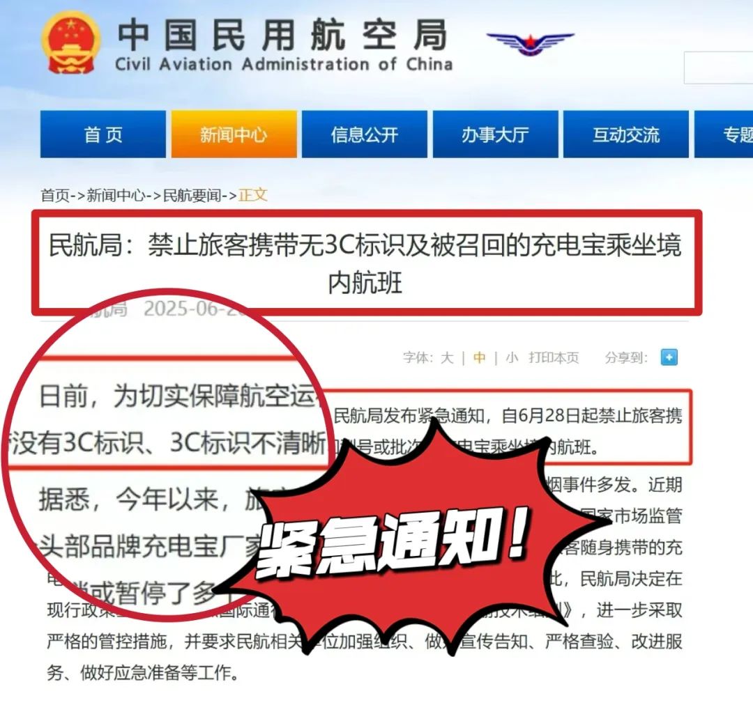 誰懂！拿了個充電寶，坐飛機被問了一路……