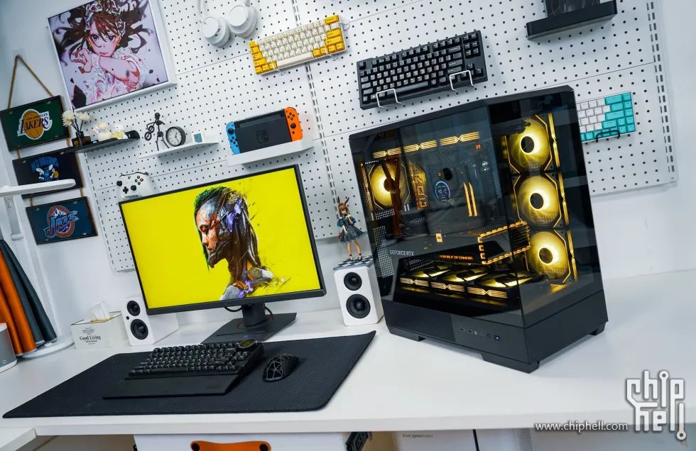 [電腦]細節控配黃黑配——I714700K+M15DARKHERO+ROG4070TiS海景房主機分享
