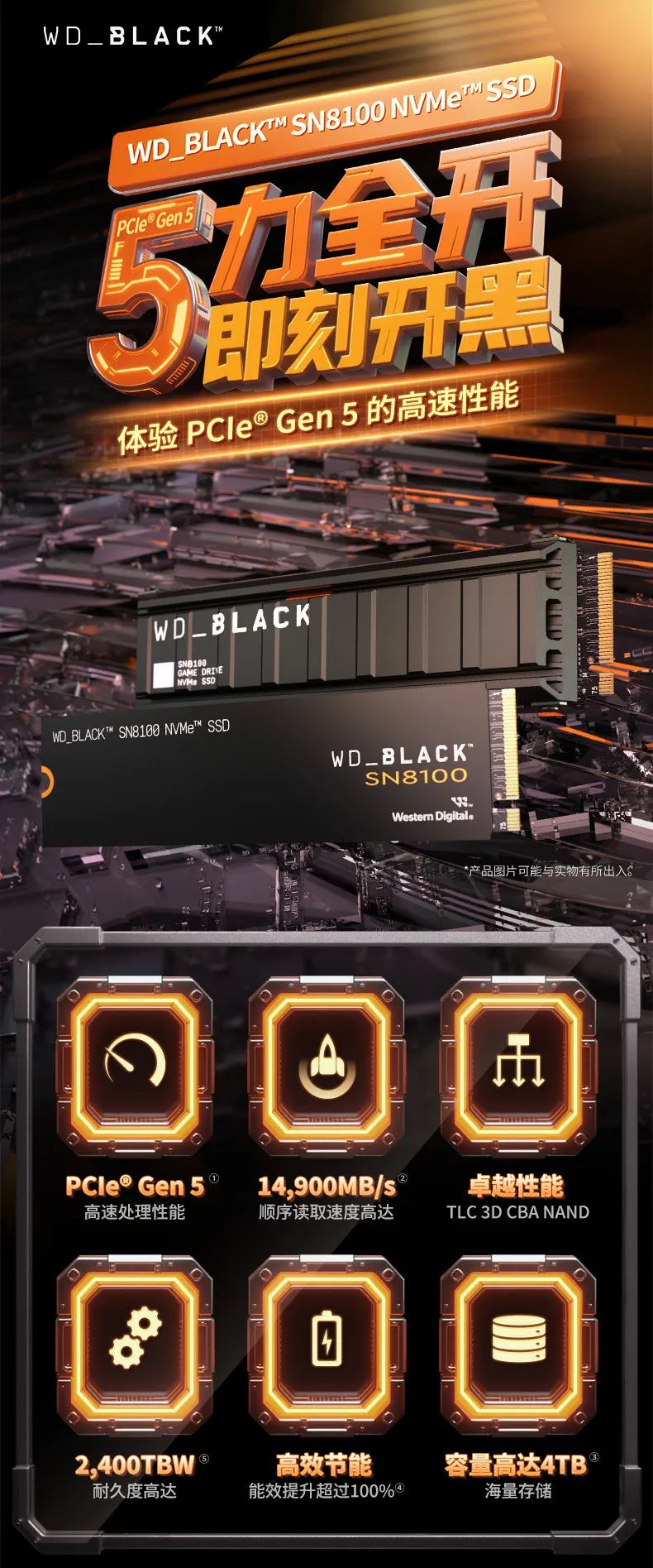 [評測]WD_BLACKSN8100PCIe5.0NVMeSSD2TB評測