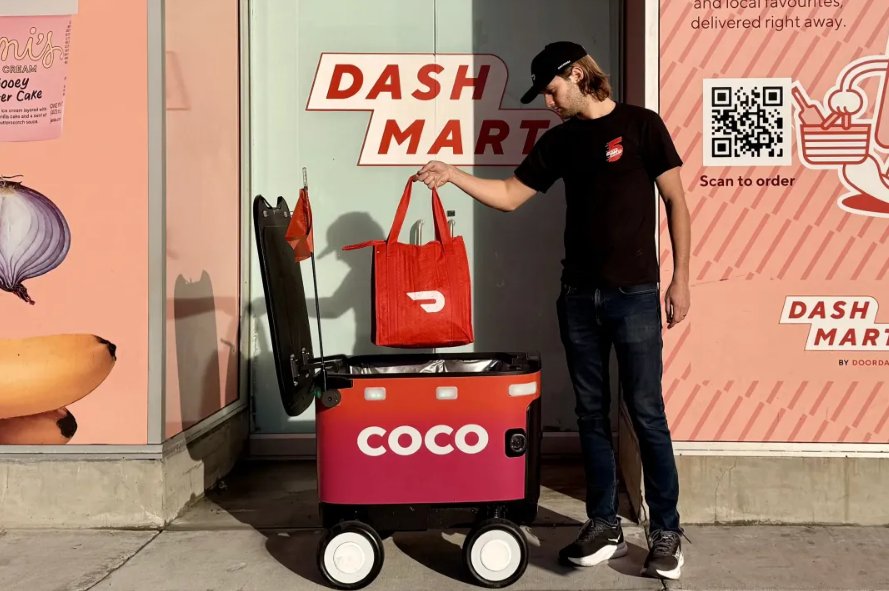 DoorDash正在美國市場推出自動化機器人外賣服務
