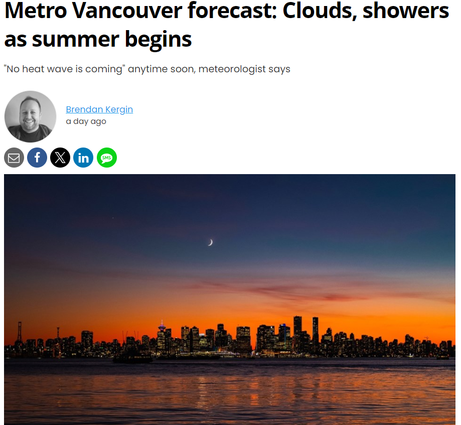 這也行？BC省6月竟然下雪了！華人帶娃夏日賞雪！但這裡溫度卻達到46攝氏度….