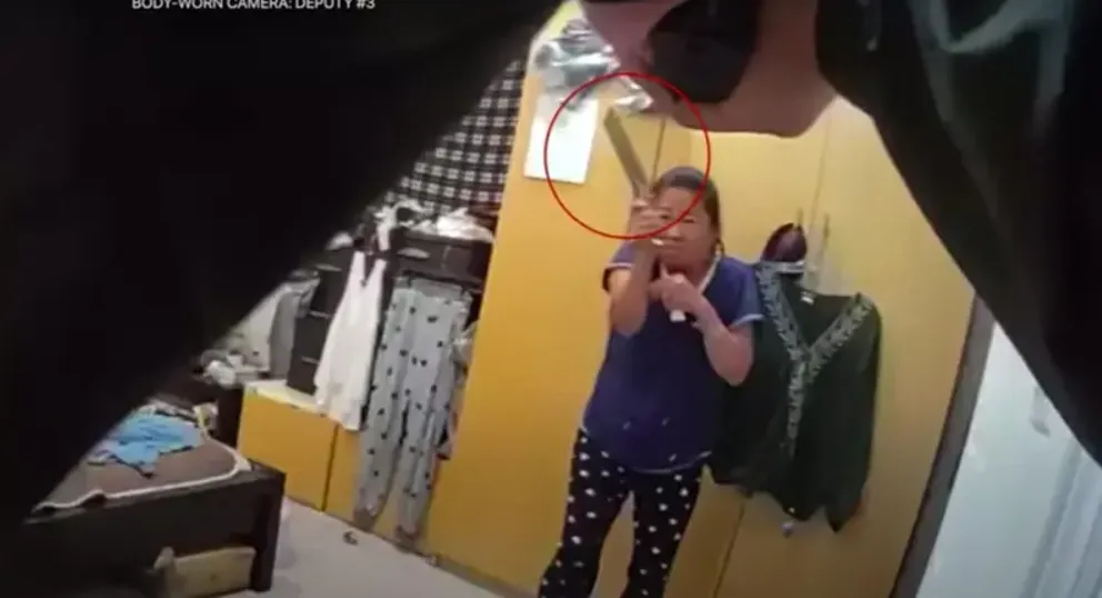 加州｜洛杉磯華女被當場擊斃！縱火燒鄰居菜刀對警察