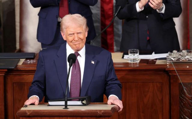 特朗普2025年國會演講：更像競選集會講話