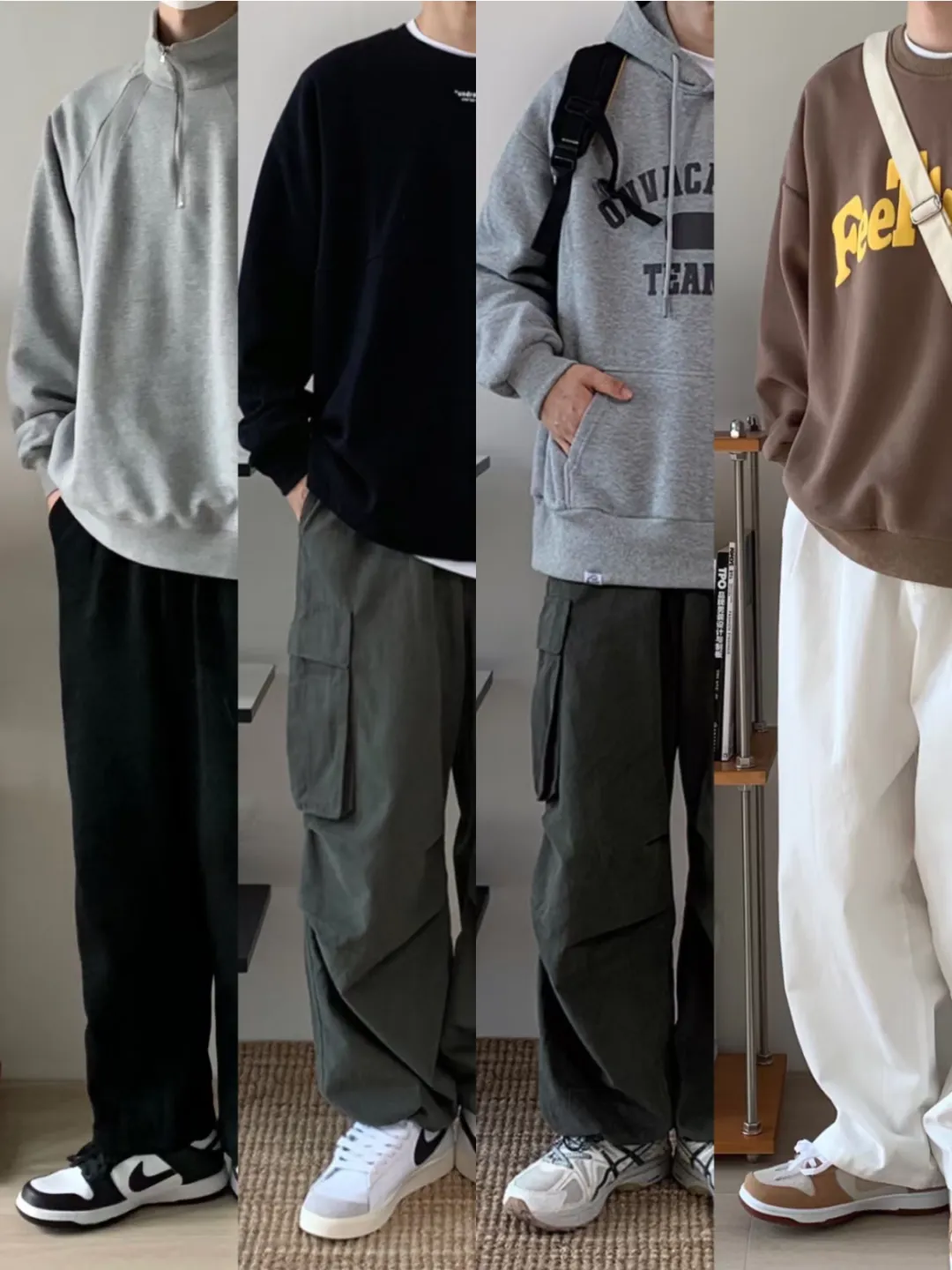 男人衣櫥必備！美式休閒工裝褲，純棉面料親膚舒適，挺括有型！