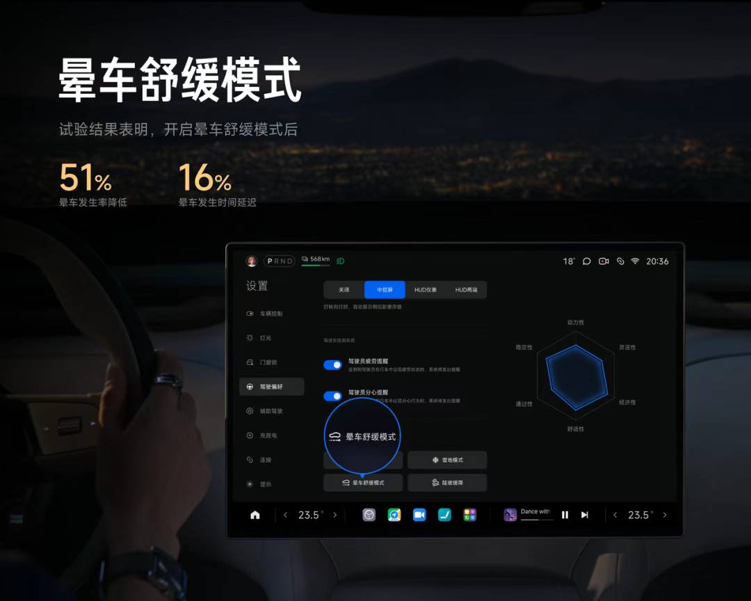 小米YU7推出“暈車舒緩模式”，坐電車終於可以不暈車了嗎？