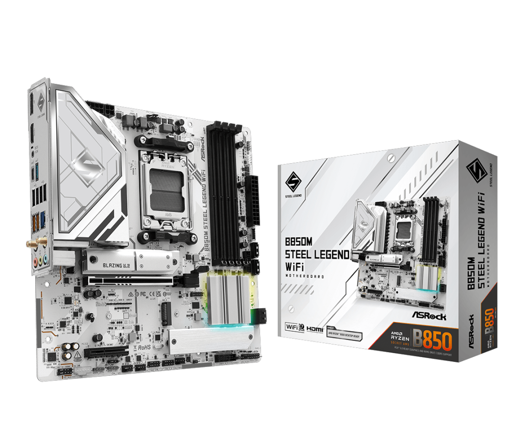 [評測]ASRockB850MSteelLegendWiFi評測