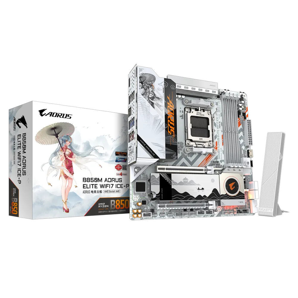 [評測]GIGABYTEB850MAORUSELITEWIFI7ICE-P評測